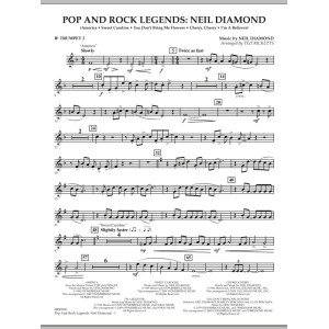 Pop and Rock Legends - Neil Diamond - Bb Trumpet 2