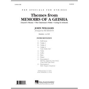 Themes from Memoirs of a Geisha - Full Score