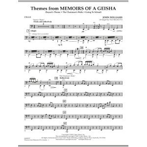 Themes from Memoirs of a Geisha - Cello