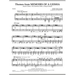 Themes from Memoirs of a Geisha - Piano