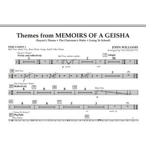 Themes from Memoirs of a Geisha - Percussion 1