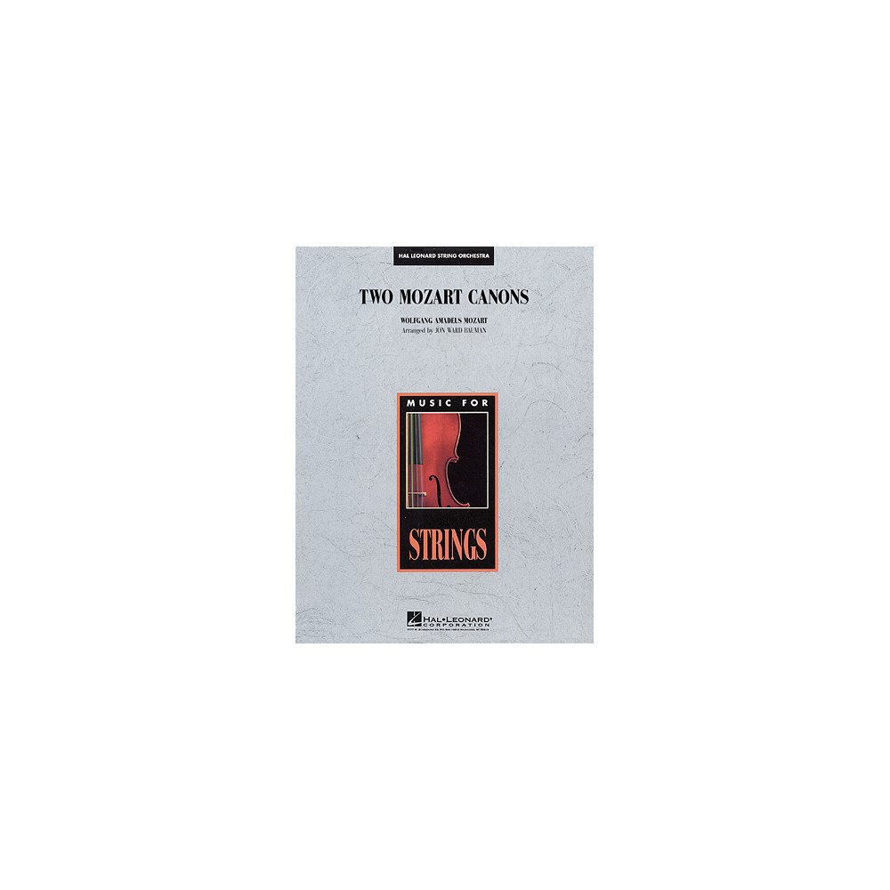Two Mozart Canons - Violin 3 (Viola Treble Clef)