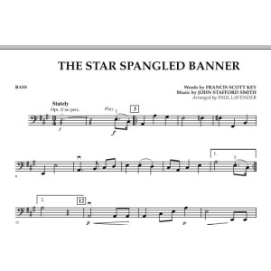 Star Spangled Banner - Bass