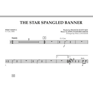 Star Spangled Banner - Percussion 2