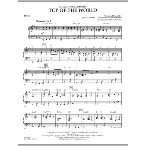 Top of the World - Piano