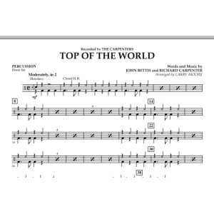 Top of the World - Percussion