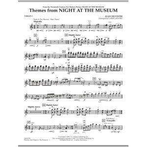 Themes from Night at the Museum - Violin 1