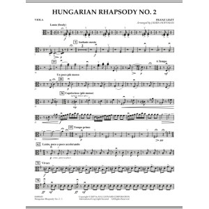 Hungarian Rhapsody No. 2 - Viola