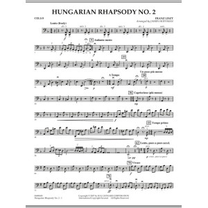 Hungarian Rhapsody No. 2 - Cello