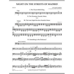 Night on the Streets of Madrid - Cello