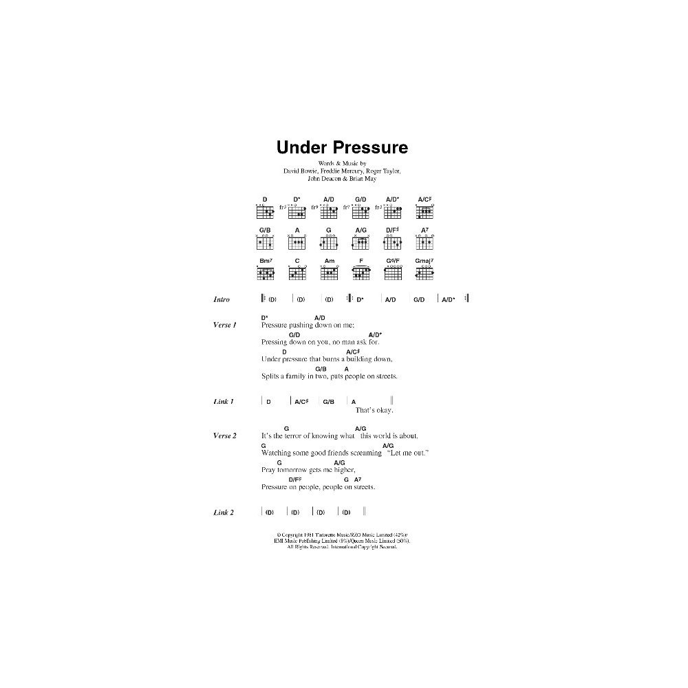 Under Pressure