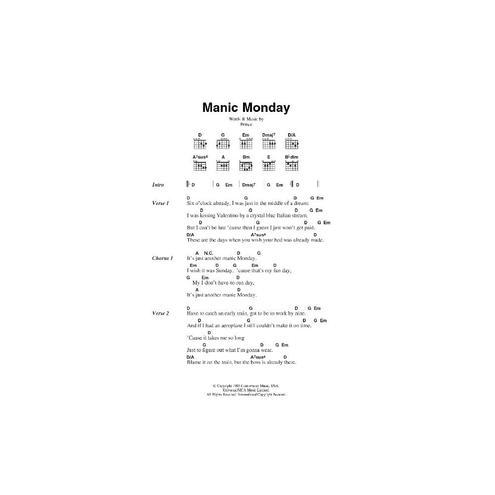 Manic Monday