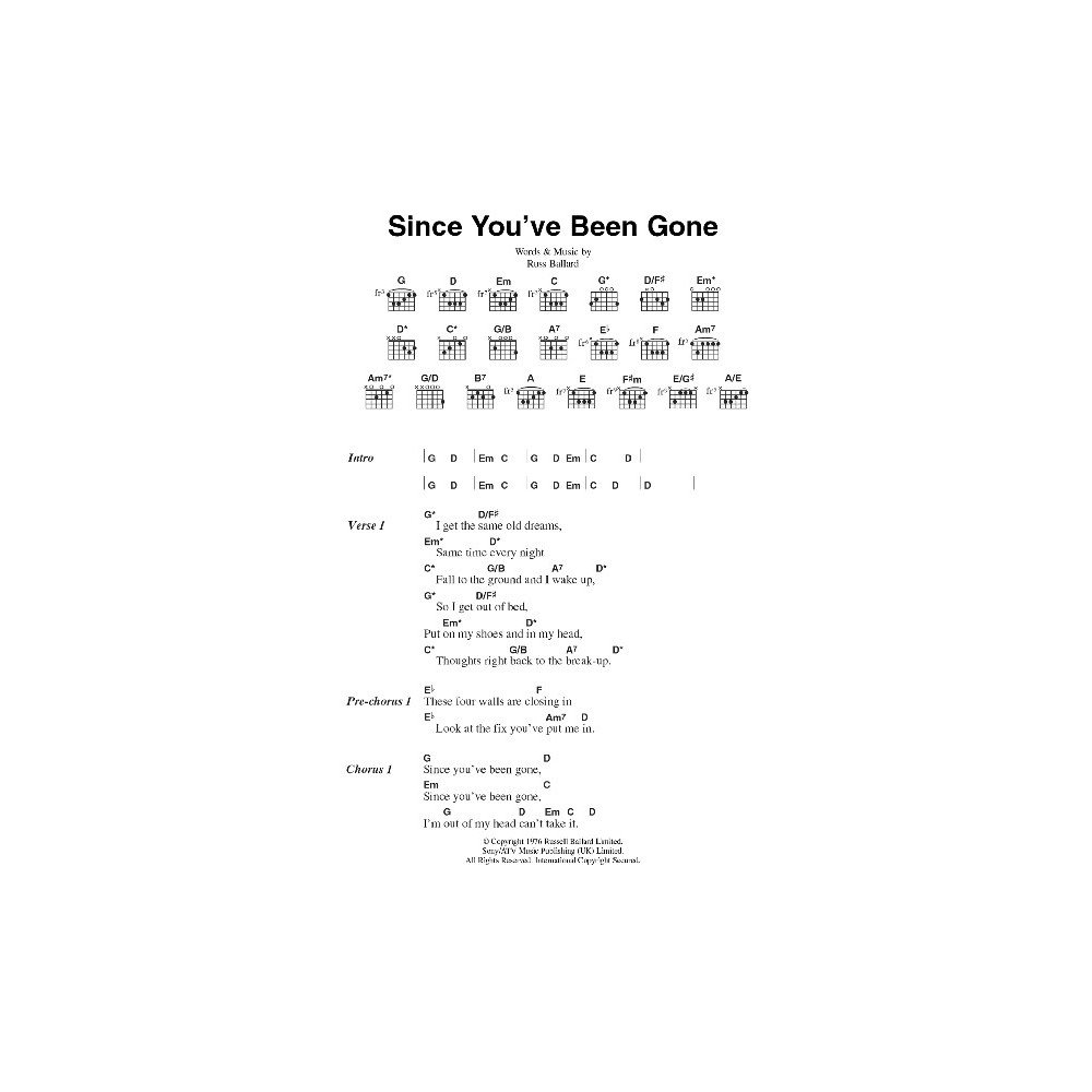 Since You've Been Gone