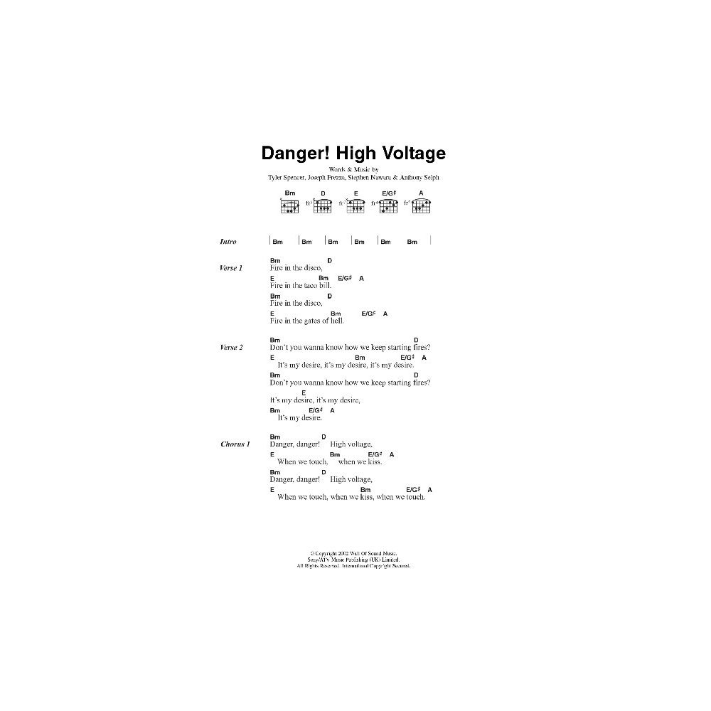 Danger! High Voltage