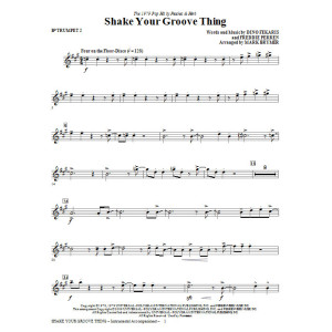 Shake Your Groove Thing - Trompete 2