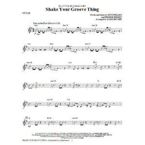 Shake Your Groove Thing - Guitar