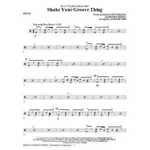 Shake Your Groove Thing - Drums