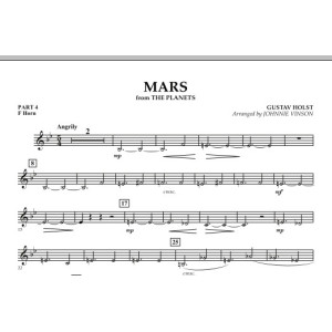 Mars (from "The Planets") - Pt.4 - F Horn