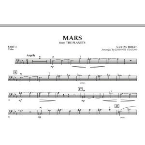 Mars (from "The Planets") - Pt.4 - Cello