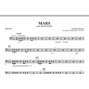Mars (from "The Planets") - Timpani