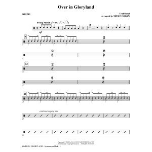Over in the Gloryland - Drums