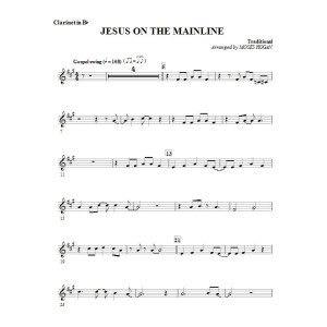 Jesus On The Mainline - Clarinet