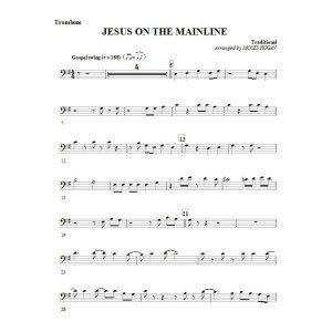 Jesus On The Mainline - Trombone