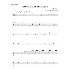 Jesus On The Mainline - Drums