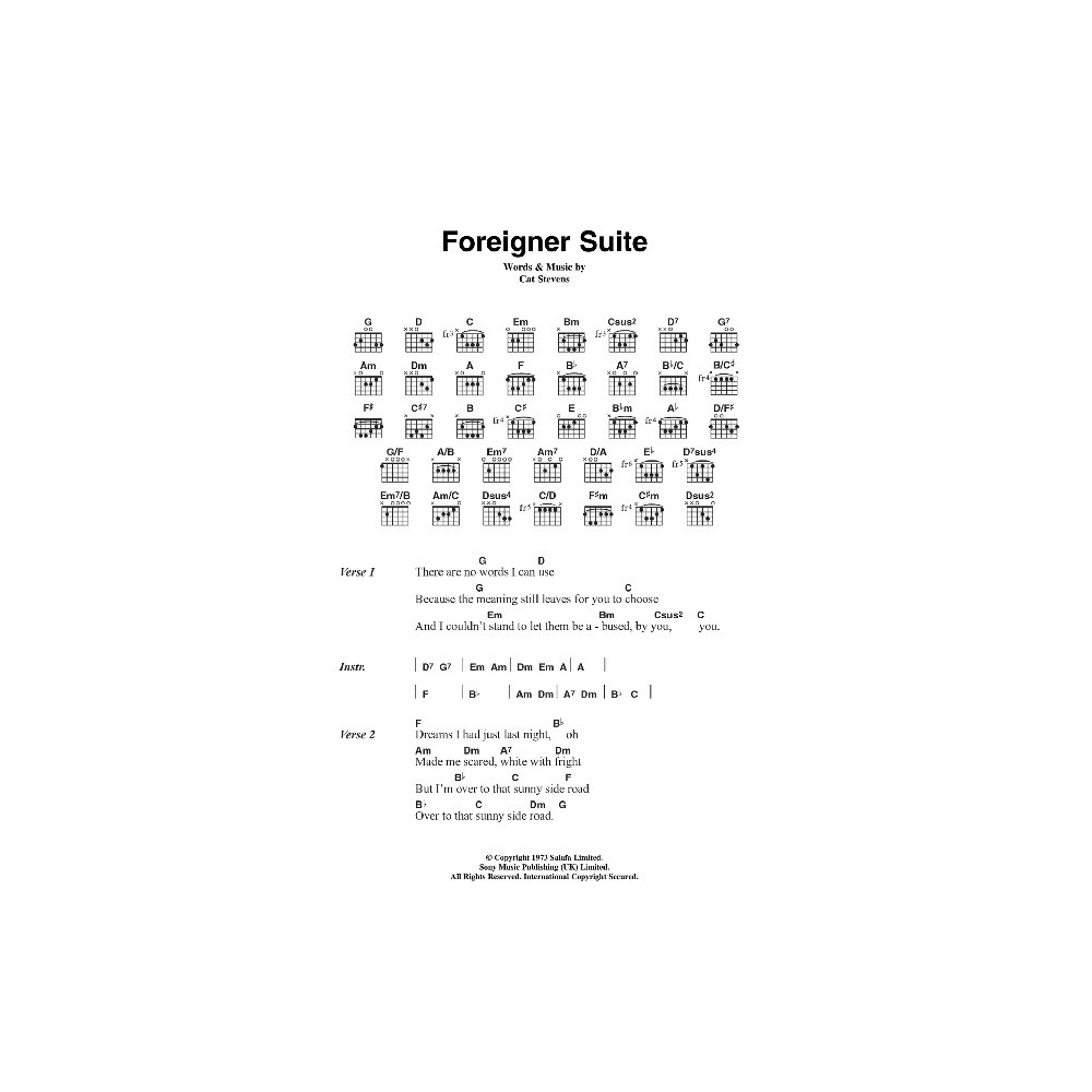 Foreigner Suite