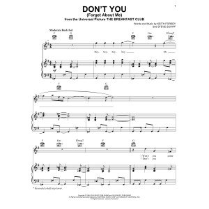 Vergiss mich nicht (Don''t You (Forget About Me))
