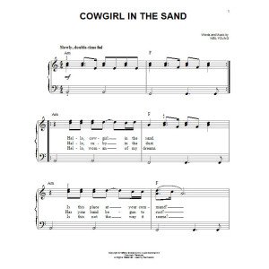 Cowgirl im Sand