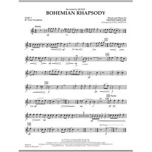 Bohemian Rhapsody - Pt.3 - Bb Tenor Saxophone