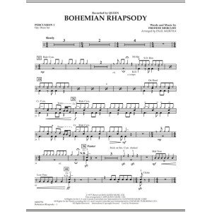 Bohemian Rhapsody - Percussion 1