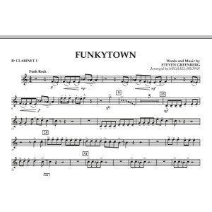 Funkytown - Bb Clarinet 1