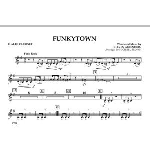 Funkytown - Eb Alto Clarinet