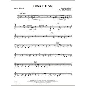 Funkytown - Bb Bass Clarinet