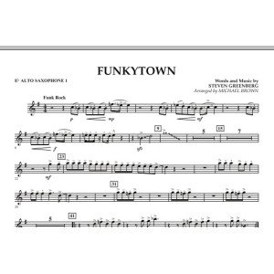 Funkytown - Eb Alto Saxophone 1