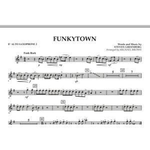 Funkytown - Eb Alto Saxophone 2