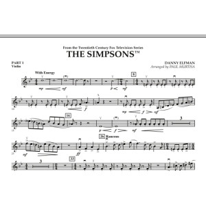 The Simpsons - Pt.1 - Violin