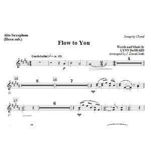 Flow To You - Tenor Sax (Trombone 2 sub.)