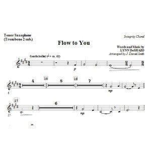 Flow To You - Bass Clarinet (Trombone 3 sub)