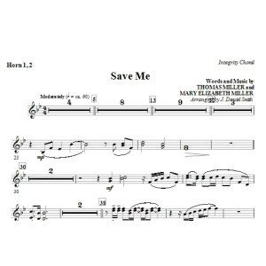Save Me - Horn 1 & 2