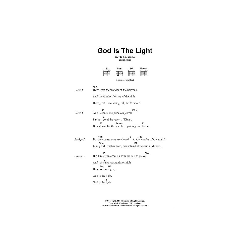 God Is The Light