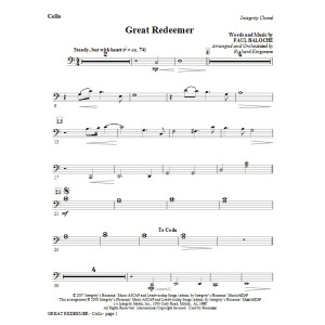 Great Redeemer - Double Bass