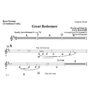 Great Redeemer - Bassoon (Cello sub.)