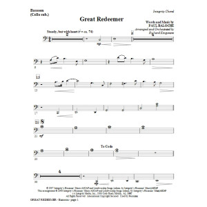 Great Redeemer - Keyboard String Reduction