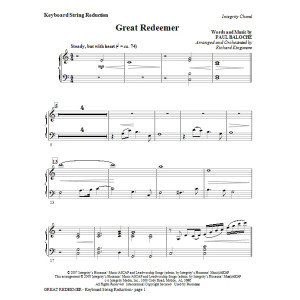 Great Redeemer - Rhythm