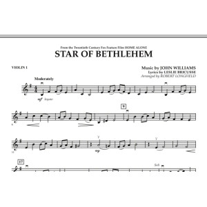 Star of Bethlehem (from "Home Alone") - Violin 1