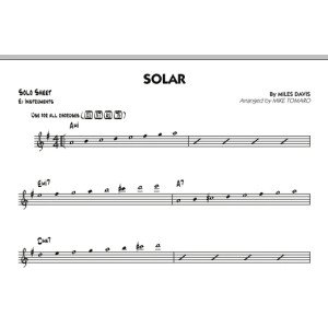 Solar - Eb Solo Sheet
