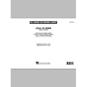 Agua de Beber (Water to Drink) - Conductor Score (Full Score)